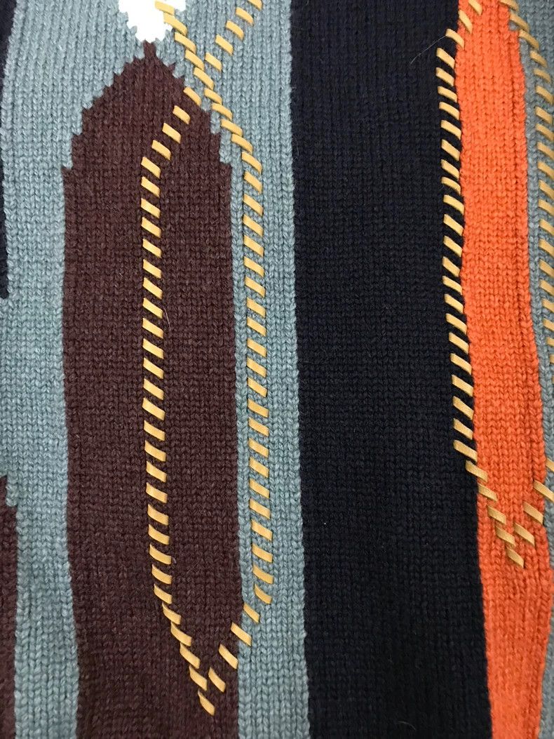 Hermes Hermes 2021 Fall Winter Colorblock Cashmere Sweater - dmc Size US M / EU 48-50 / 2 - 4 Thumbnail