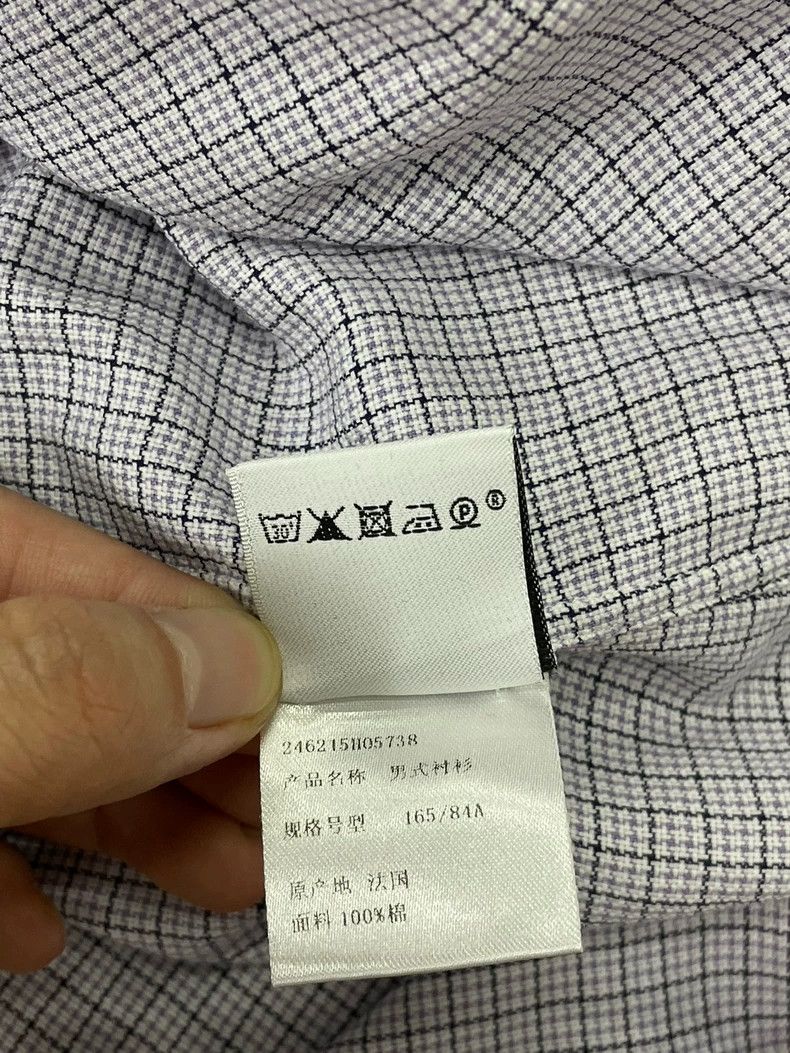 Hermes Hermes Checked Shirt Top Size 38 - dmc Size US M / EU 48-50 / 2 - 5 Thumbnail
