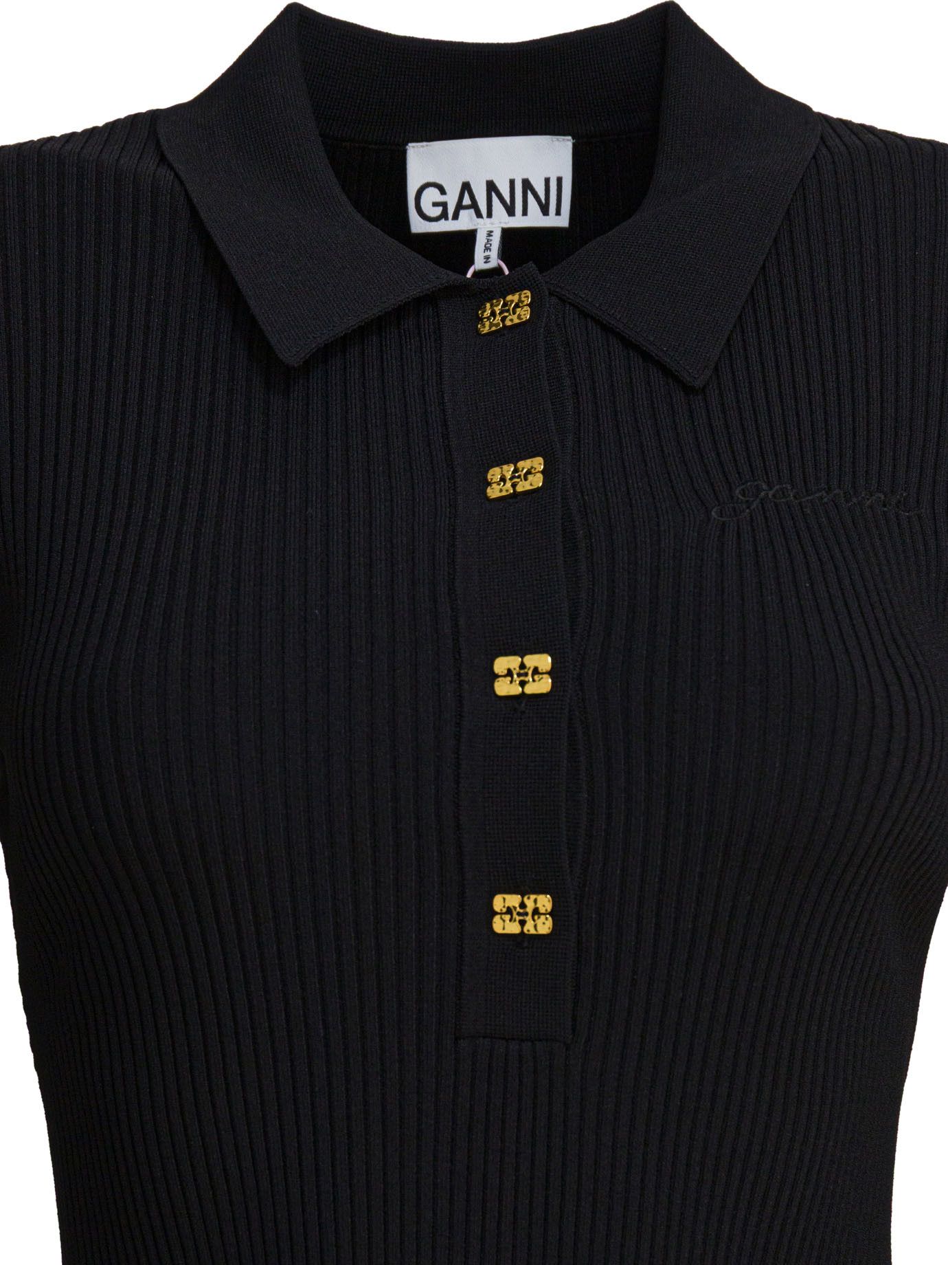 Ganni Ganni Flared Dress tag size M Women - USA Duties Paid Size M / US 6-8 / IT 42-44 - 3 Thumbnail