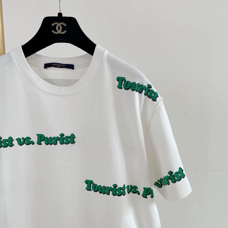 Louis Vuitton Louis Vuitton Monogram White Letter T-Shirt S - dmc Size US S / EU 44-46 / 1 - 3 Thumbnail