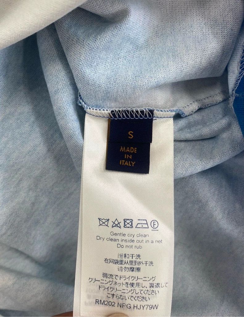 Louis Vuitton Louis Vuitton Blue Sky Clouds T-shirt S - dmc Size US S / EU 44-46 / 1 - 4 Thumbnail