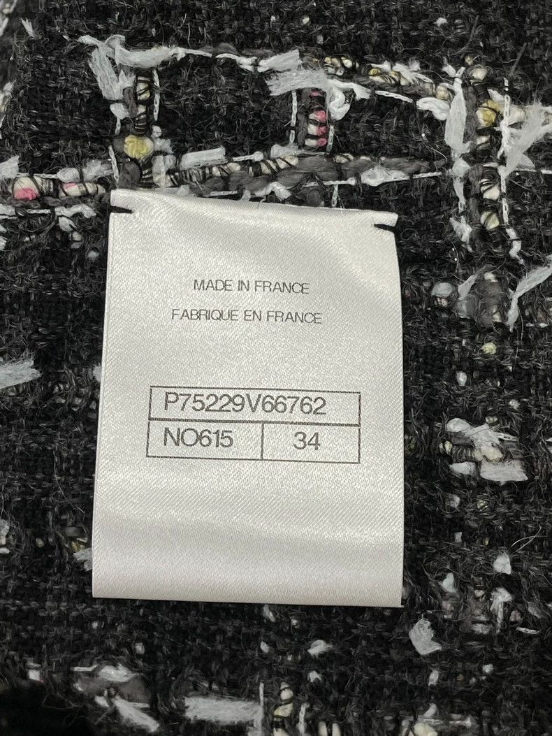 Chanel Chanel 23A Gray Tweed Jacket - dmc Size US XS / EU 42 / 0 - 5 Thumbnail