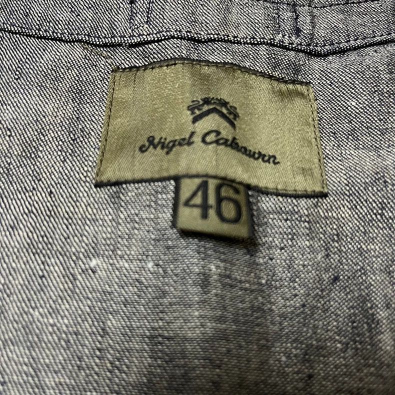Nigel Cabourn Nigel Cabourn Cotton Linen Sleeveless Vest - dmc Size US S / EU 44-46 / 1 - 3 Thumbnail