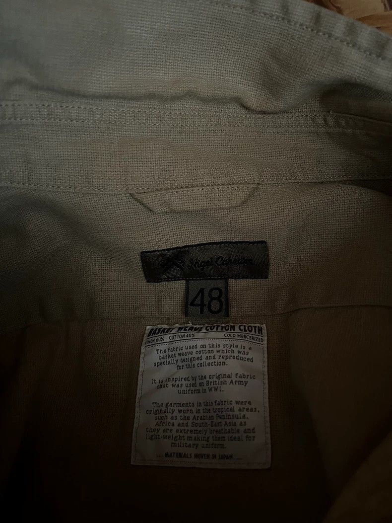 Nigel Cabourn Nigel Cabourn Jungle Workwear Short-Sleeve Shirt - dmc Size US L / EU 52-54 / 3 - 8 Thumbnail