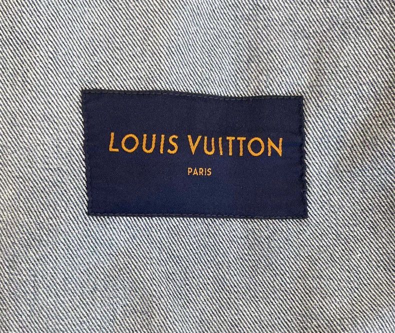 Louis Vuitton LV Vintage Distressed Denim Jacket - dmc Size US XL / EU 56 / 4 - 5 Thumbnail
