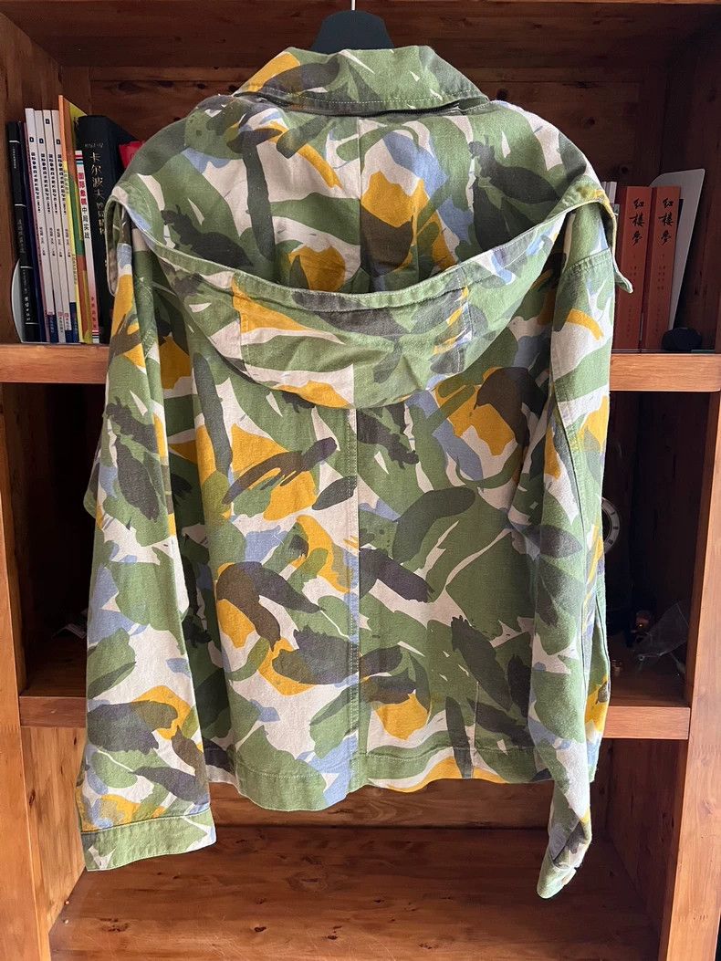 Nigel Cabourn Nigel Cabourn Camo Military Hooded Jacket - dmc Size US XL / EU 56 / 4 - 5 Thumbnail