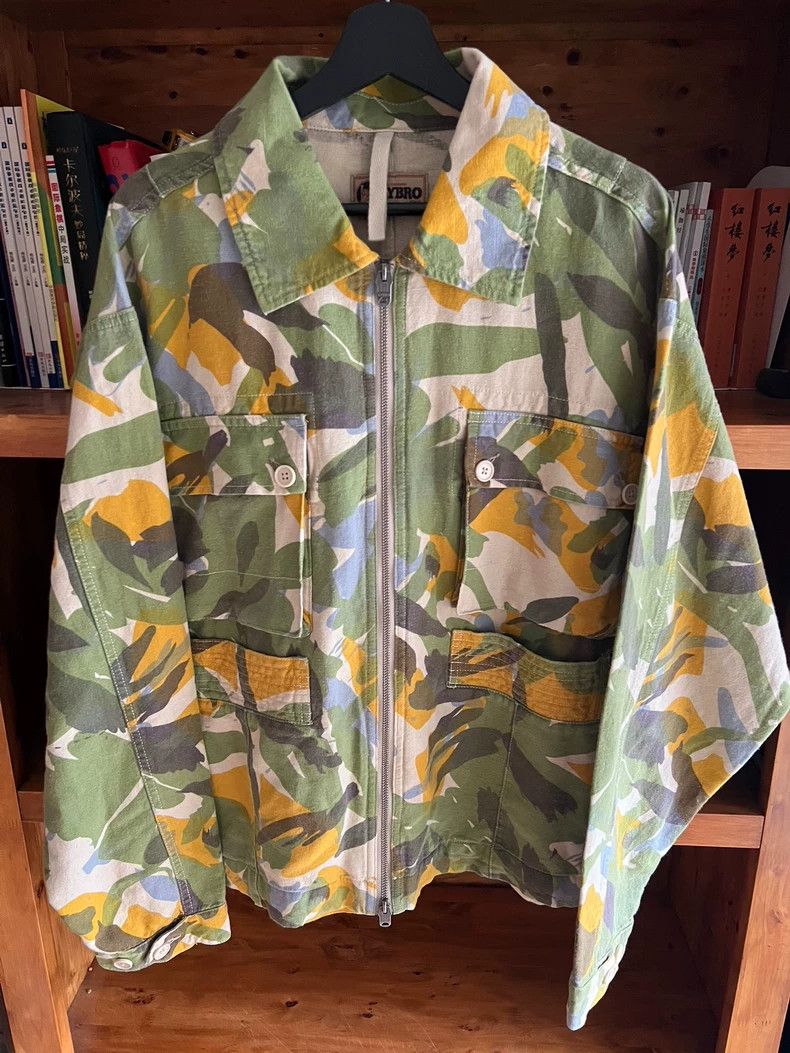 Nigel Cabourn Nigel Cabourn Camo Military Hooded Jacket - dmc Size US XL / EU 56 / 4 - 4 Thumbnail