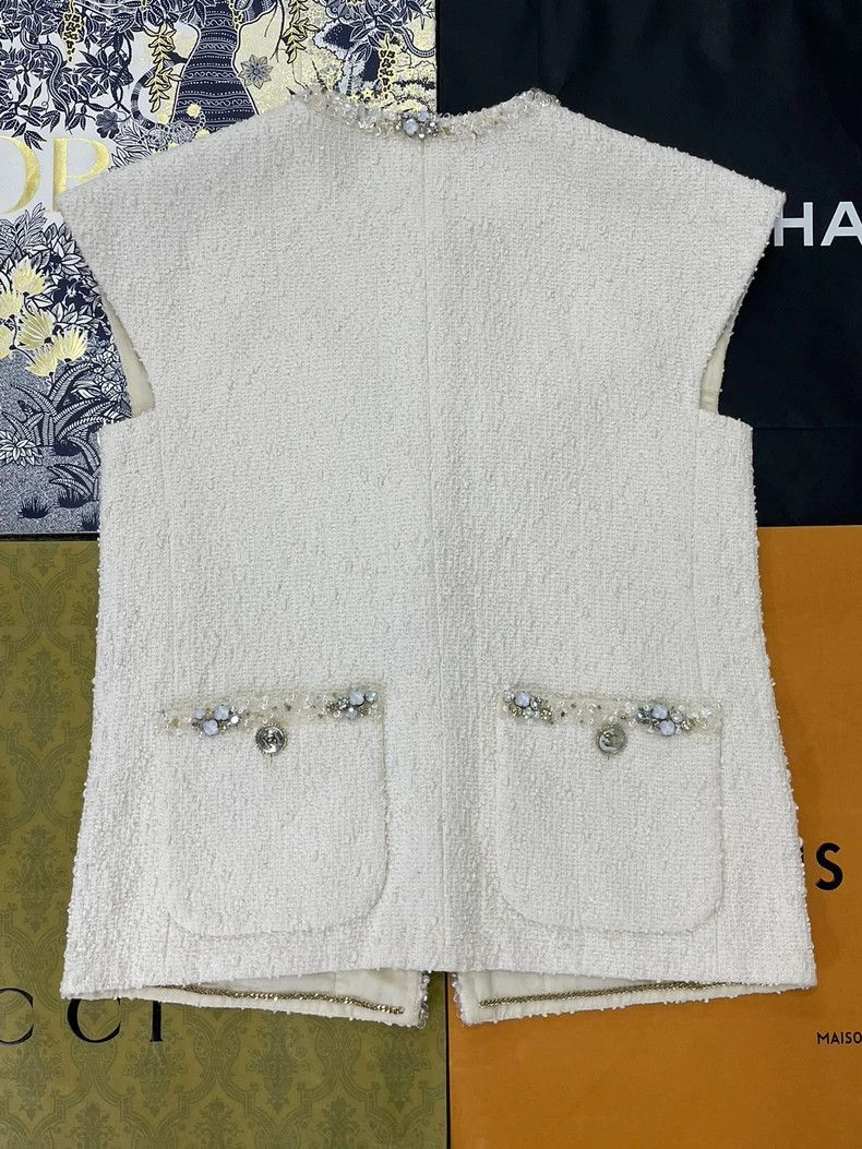 Chanel Chanel Equestrian Beaded 6-Pocket Vest - dmc Size US M / EU 48-50 / 2 - 3 Thumbnail