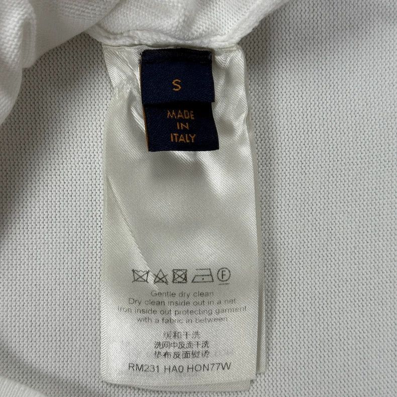 Louis Vuitton LV White Flame Logo Short Sleeve - dmc Size US S / EU 44-46 / 1 - 6 Thumbnail