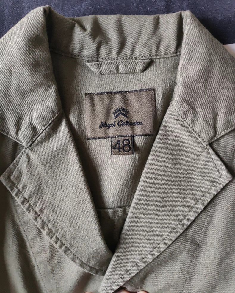 Nigel Cabourn Nigel Cabourn Men's Utility Jacket - dmc Size US S / EU 44-46 / 1 - 4 Thumbnail