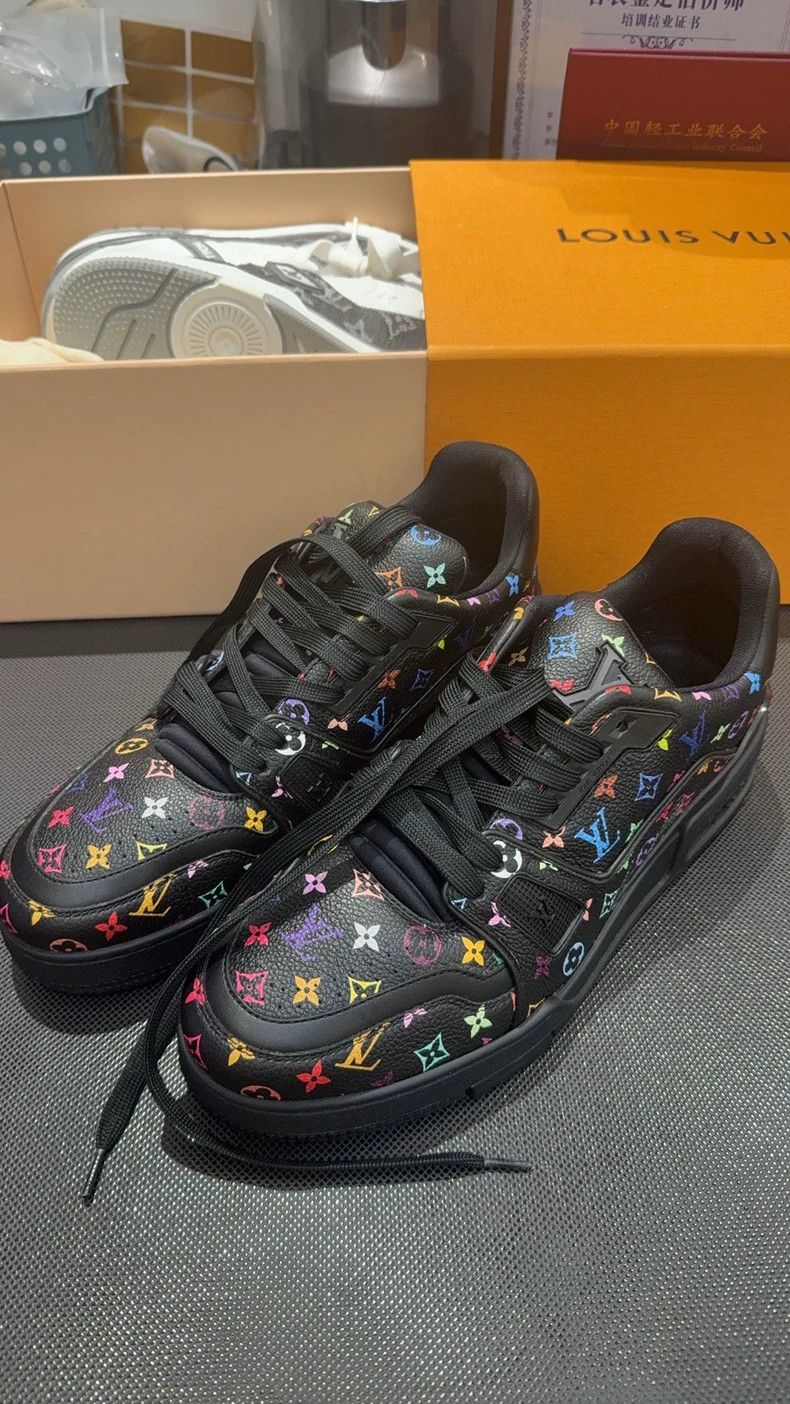 Louis Vuitton LV x Murakami Trainer Limited Sneakers - dmc Size US 9 / EU 42 - 7 Thumbnail