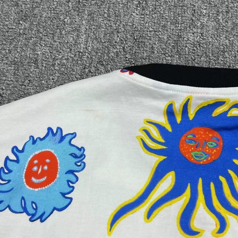 Louis Vuitton Louis Vuitton x Kusama Cartoon Badge Tee - dmc Size US M / EU 48-50 / 2 - 5 Thumbnail