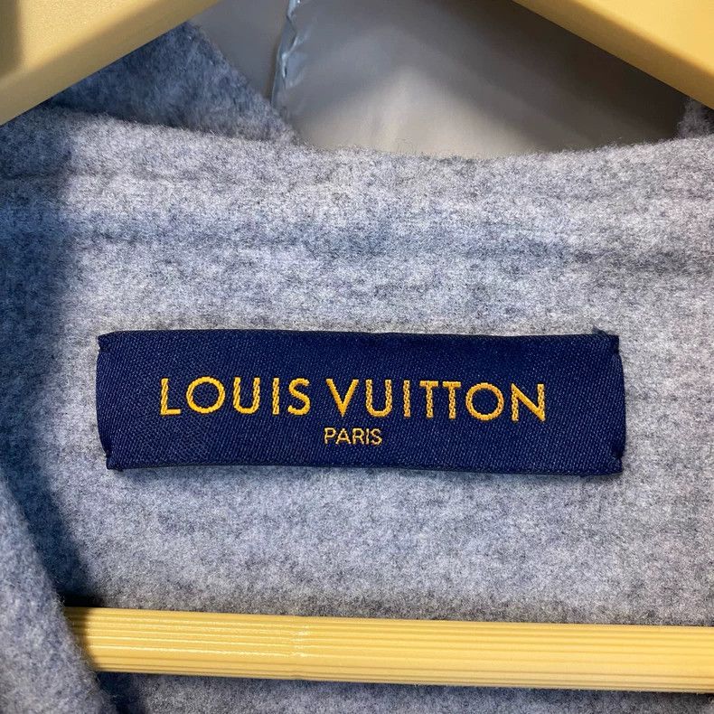 Louis Vuitton Louis Vuitton Gray Wool Hoodie L - dmc Size US L / EU 52-54 / 3 - 3 Thumbnail