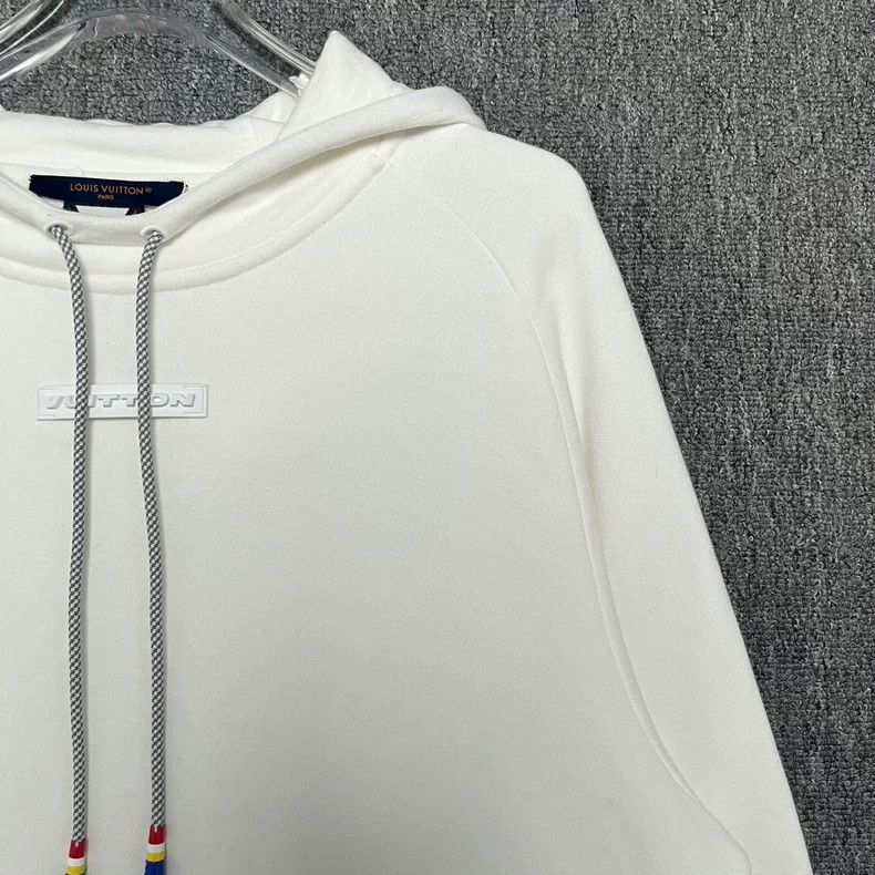 Louis Vuitton LV FW24 Hooded Drawstring Sweatshirt - dmc Size US XL / EU 56 / 4 - 3 Thumbnail