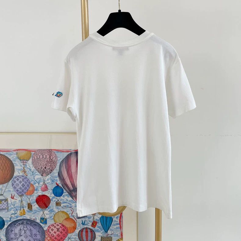Louis Vuitton Louis Vuitton White Badge XS T-shirt - dmc Size US XS / EU 42 / 0 - 2 Thumbnail