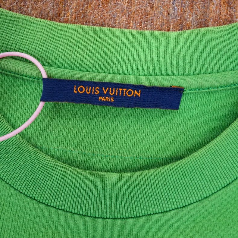 Louis Vuitton Louis Vuitton 3D Logo Short Sleeve Green - dmc Size US XS / EU 42 / 0 - 3 Thumbnail