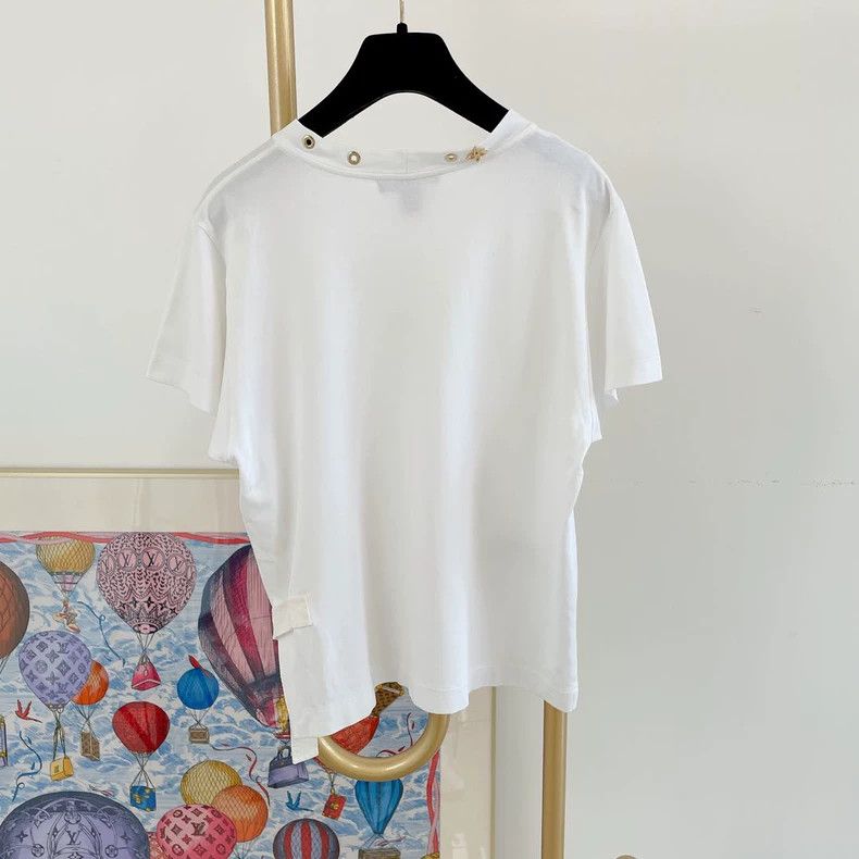 Louis Vuitton Louis Vuitton White T-shirt XS - dmc Size US XS / EU 42 / 0 - 2 Thumbnail