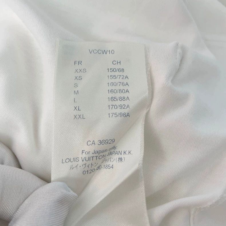 Louis Vuitton Louis Vuitton White T-shirt XS - dmc Size US XS / EU 42 / 0 - 9 Thumbnail