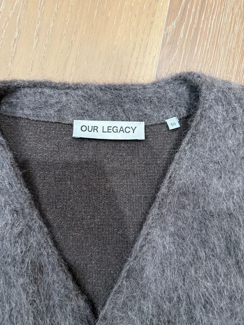 Our Legacy OUR LEGACY FW23 Wool Blend Cardigan - dmc Size US L / EU 52-54 / 3 - 2 Thumbnail