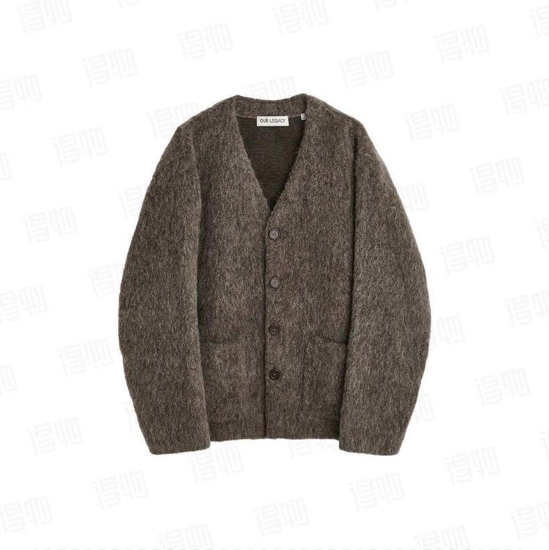 Our Legacy OUR LEGACY FW23 Wool Blend Cardigan - dmc Size US L / EU 52-54 / 3 - 7 Thumbnail