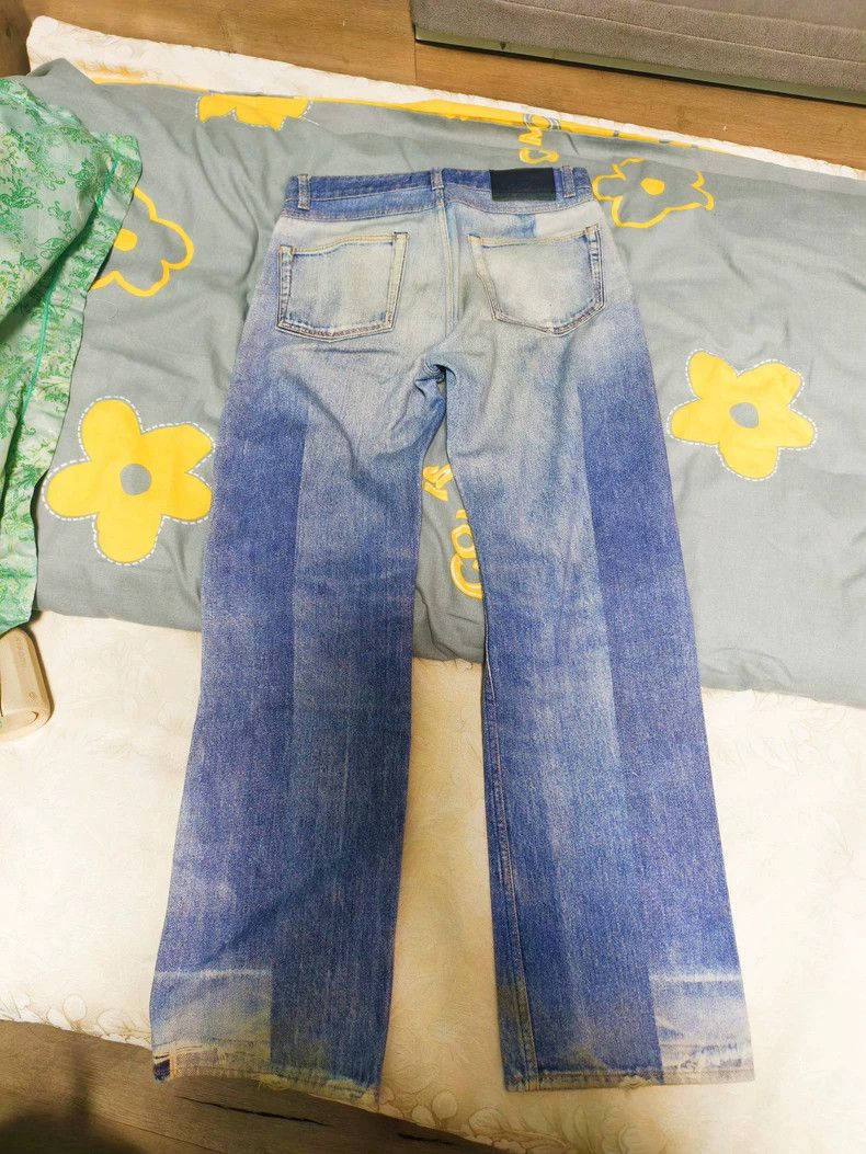 Our Legacy OUR LEGACY Linear Cut Denim Jeans - dmc Size US 27 - 2 Thumbnail