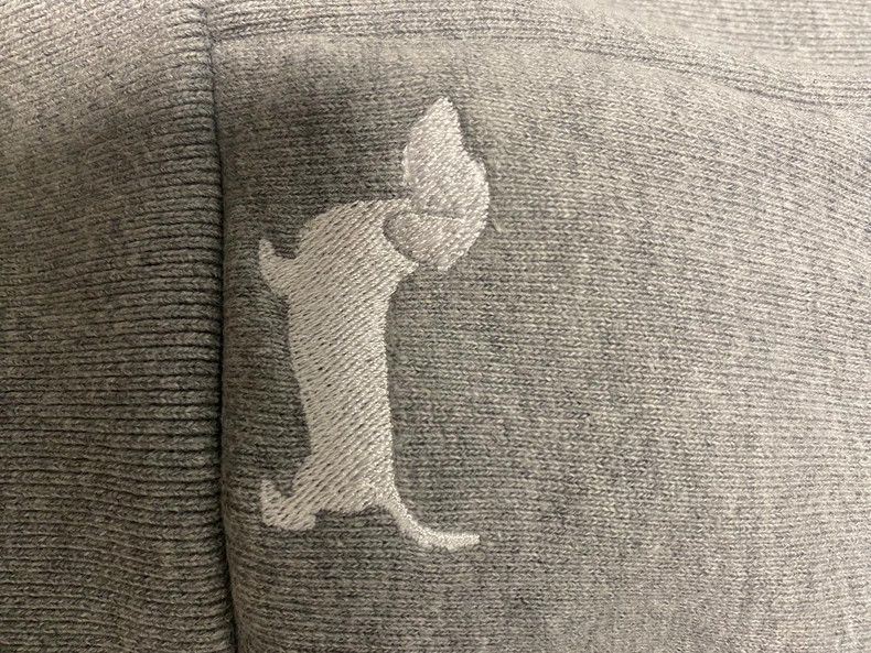 Thom Browne THOM BROWNE Silver Dog Embroidered Jacket - dmc Size US L / EU 52-54 / 3 - 3 Thumbnail