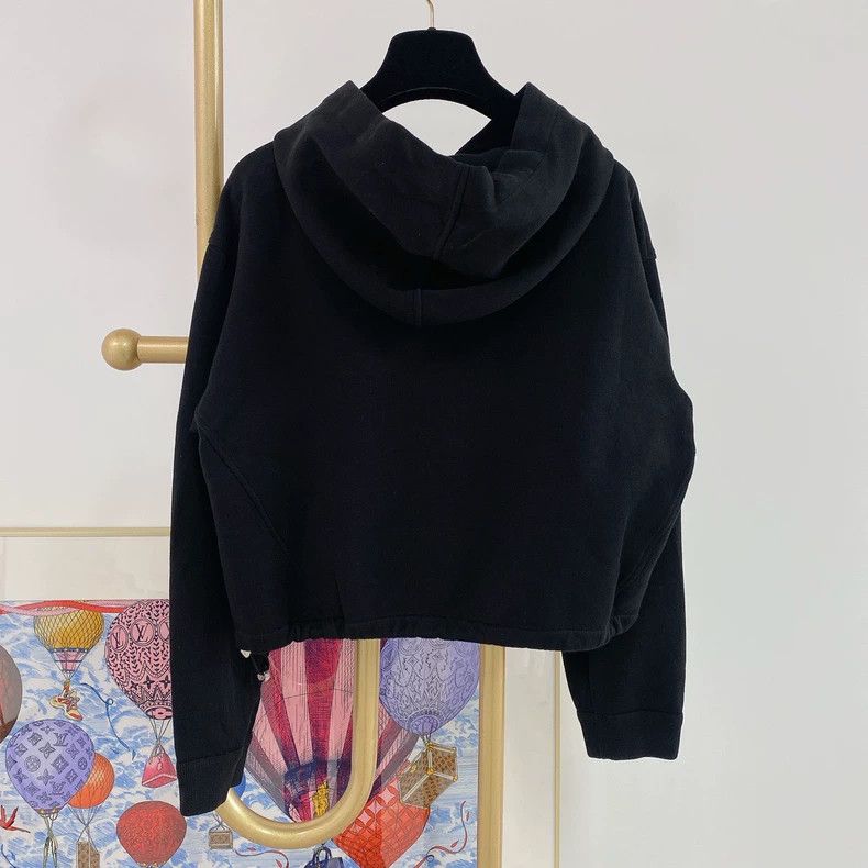 Louis Vuitton Louis Vuitton Black Printed Hoodie XS - dmc Size US XS / EU 42 / 0 - 2 Thumbnail