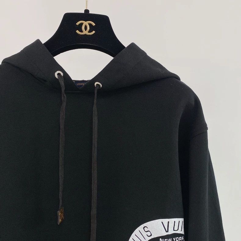 Louis Vuitton Louis Vuitton Black Printed Hoodie XS - dmc Size US XS / EU 42 / 0 - 3 Thumbnail