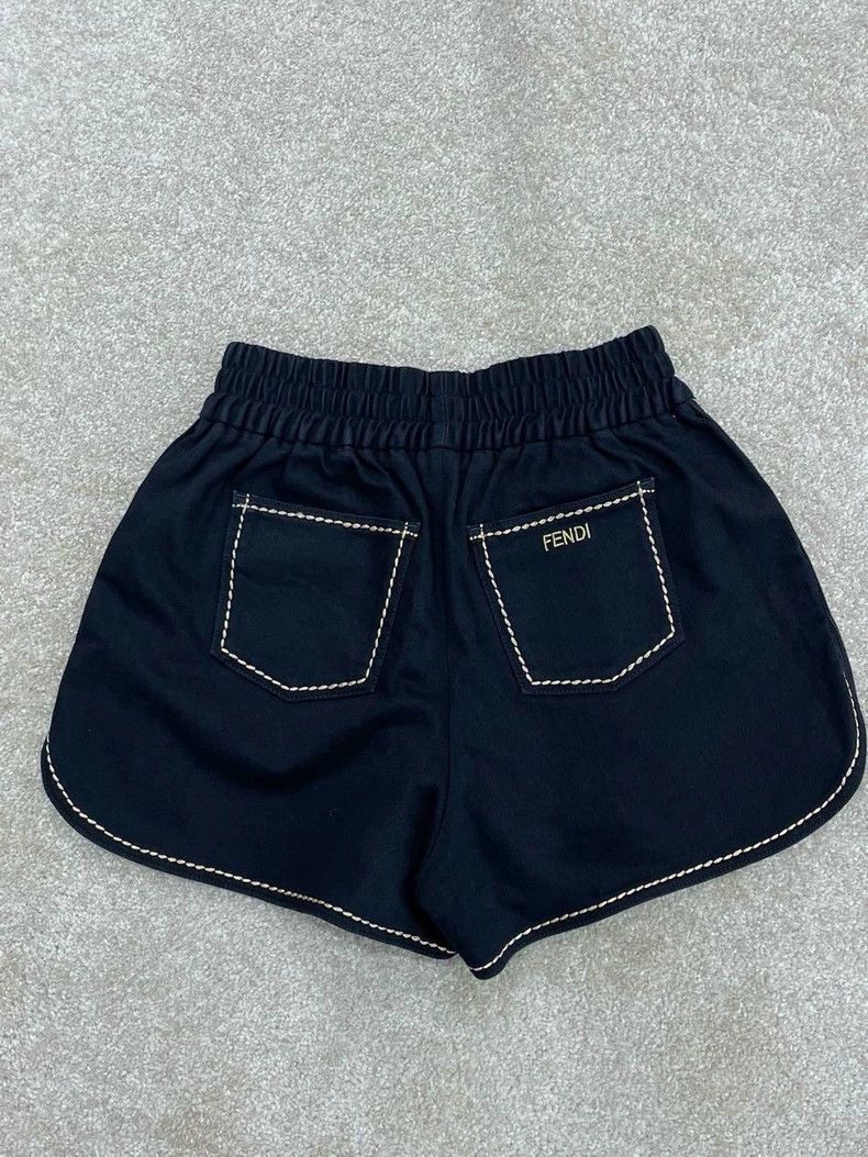 Fendi Fendi Loose Sports Elastic Casual Shorts - dmc Size US 31 - 2 Thumbnail