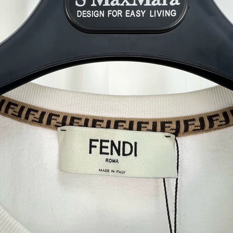 Fendi Fendi Embroidered Letter Short Sleeve - dmc Size US XXS / EU 40 - 5 Thumbnail