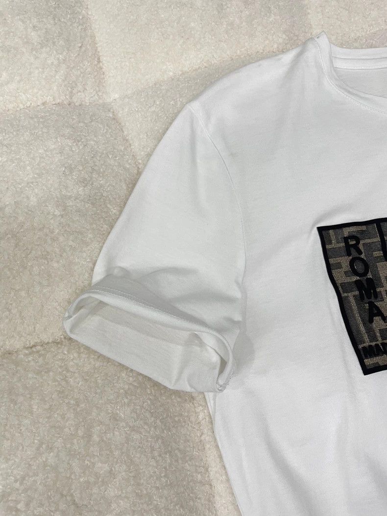 Fendi Fendi White Short Sleeve T-Shirt - dmc Size US S / EU 44-46 / 1 - 6 Thumbnail