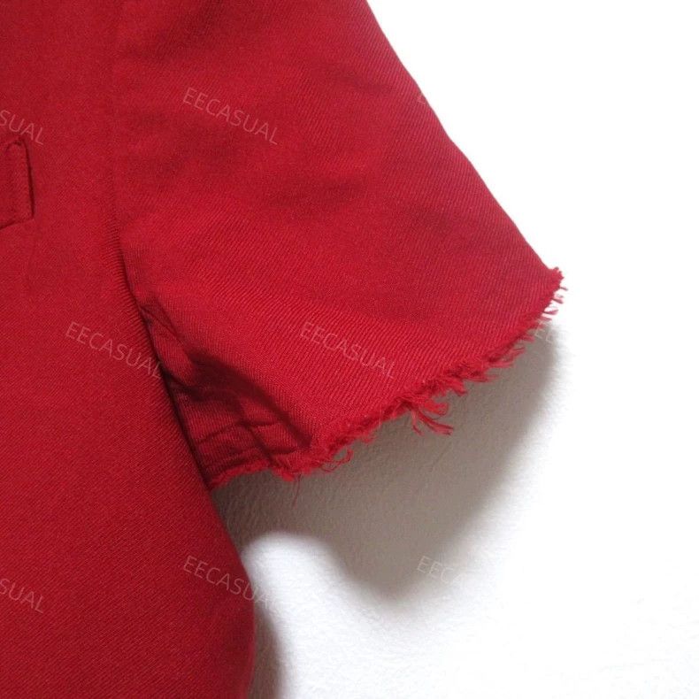 Comme des Garcons CDG comcom Red Short-Sleeve Blazer - dmc Size US S / EU 44-46 / 1 - 5 Thumbnail