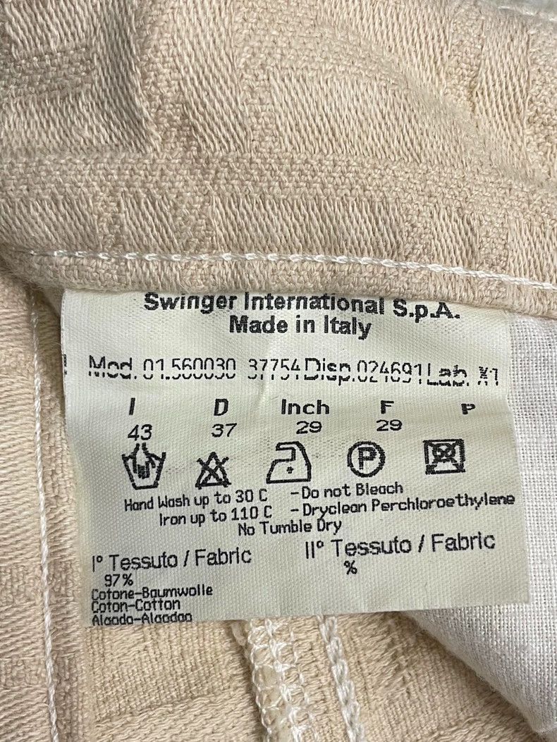 Fendi Fendi Beige All-over Print Casual Pants - dmc Size US 29 - 9 Thumbnail