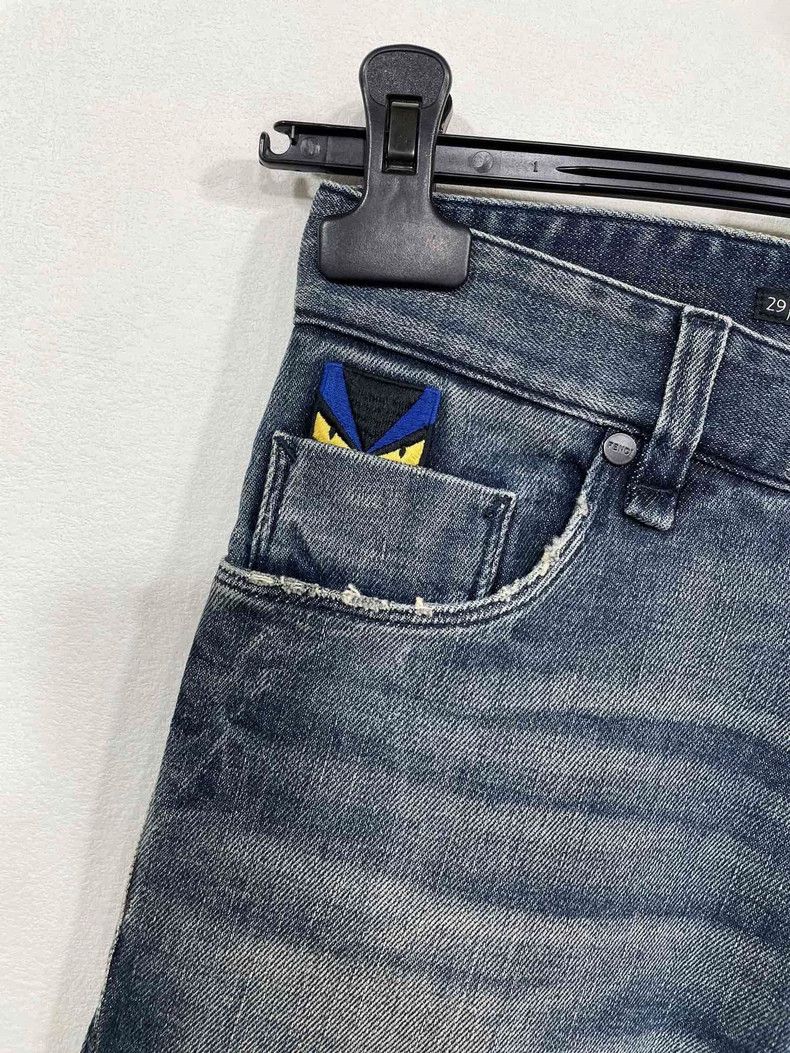 Fendi FENDI Elastic Washed Slim Jeans - dmc Size US 29 - 2 Thumbnail
