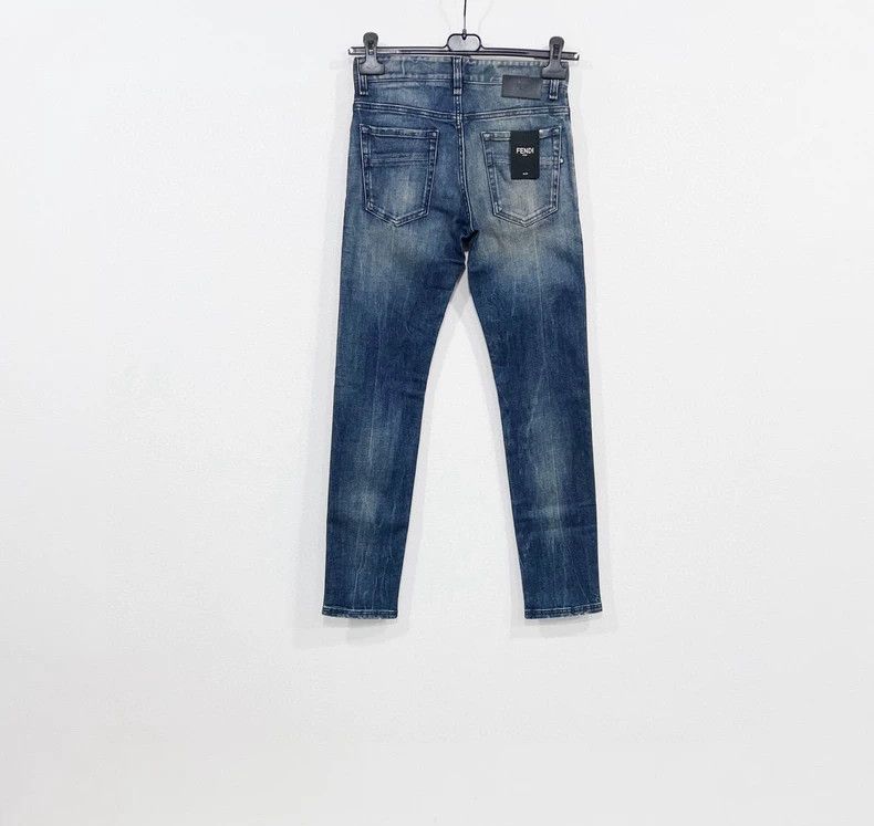 Fendi FENDI Elastic Washed Slim Jeans - dmc Size US 29 - 6 Thumbnail