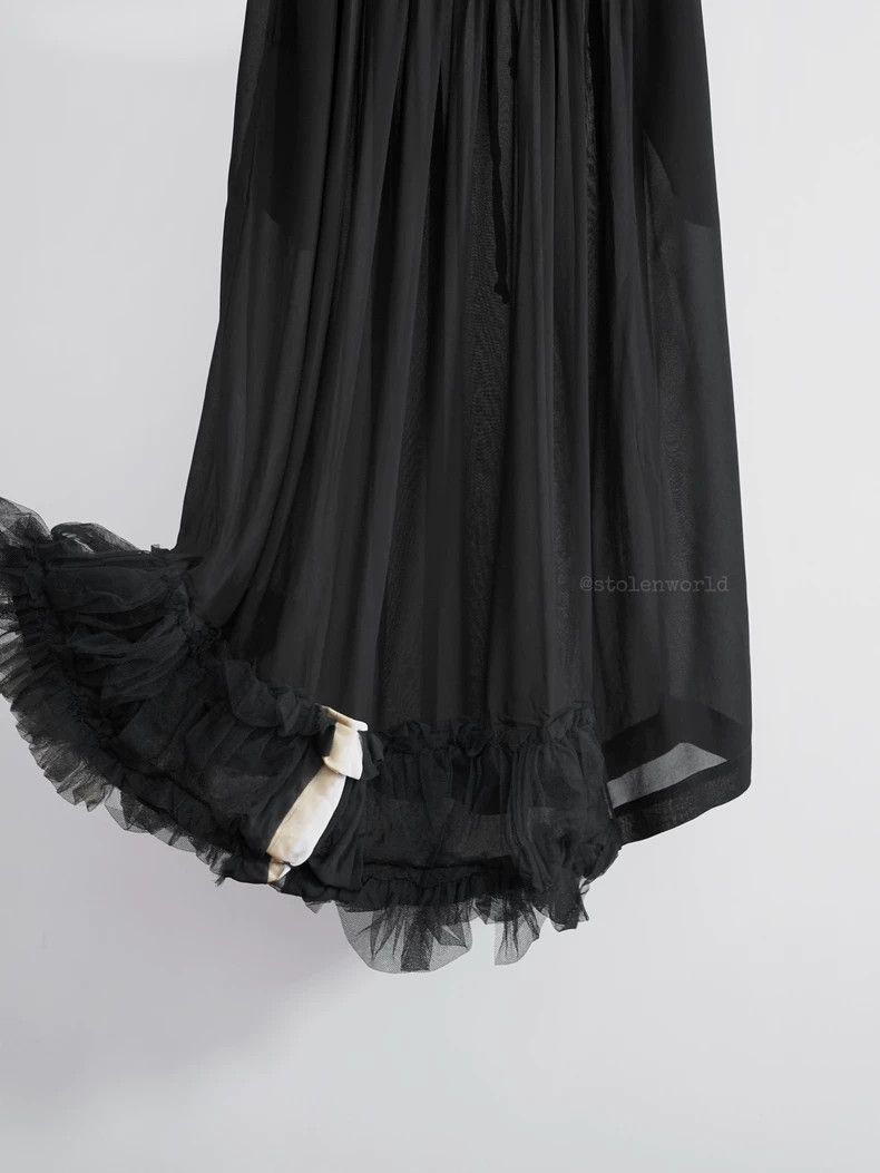 Comme des Garcons Comme des Garcons Rose Mesh Skirt - dmc Size US 34 / EU 50 - 4 Thumbnail