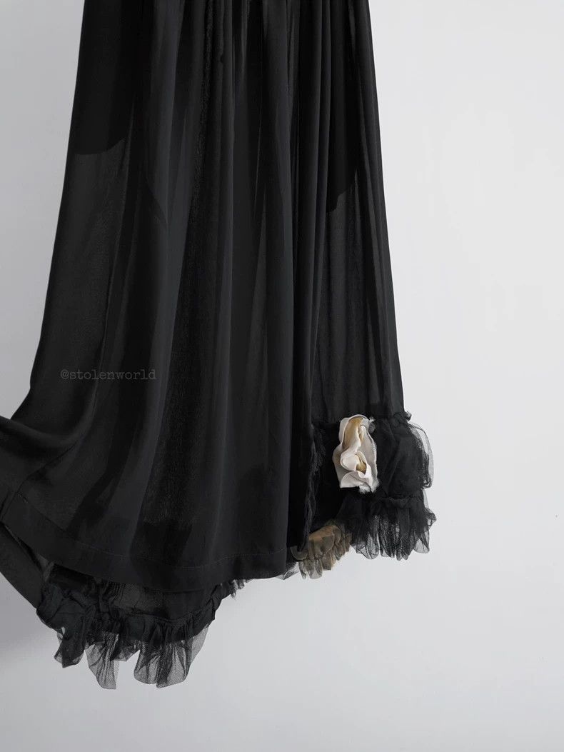Comme des Garcons Comme des Garcons Rose Mesh Skirt - dmc Size US 34 / EU 50 - 2 Thumbnail