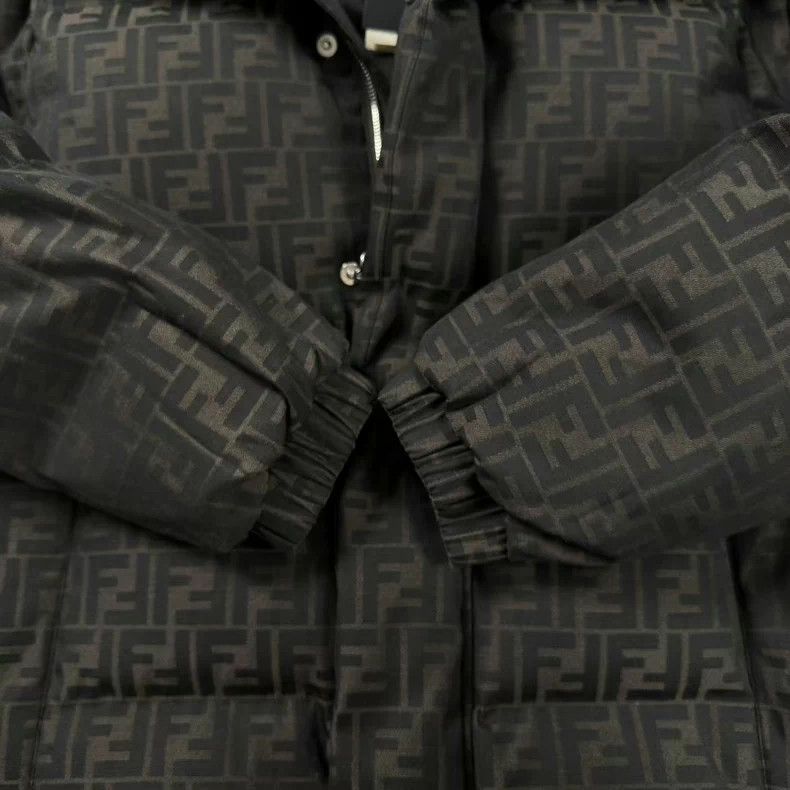 Fendi Fendi 24 Monogram All-over Print Down Jacket - dmc Size US XL / EU 56 / 4 - 4 Thumbnail
