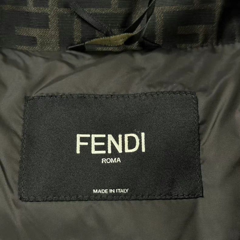 Fendi Fendi 24 Monogram All-over Print Down Jacket - dmc Size US XL / EU 56 / 4 - 5 Thumbnail