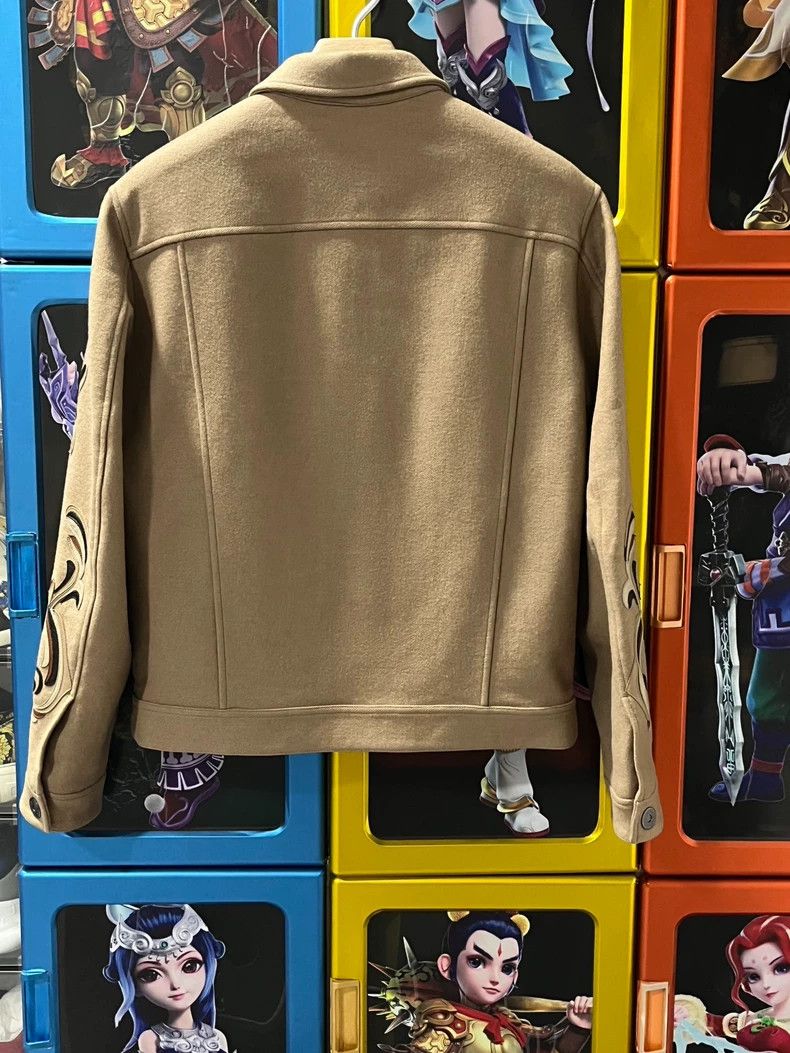 Versace Versace Runway Alpaca Leather Jacket - dmc Size US L / EU 52-54 / 3 - 2 Thumbnail