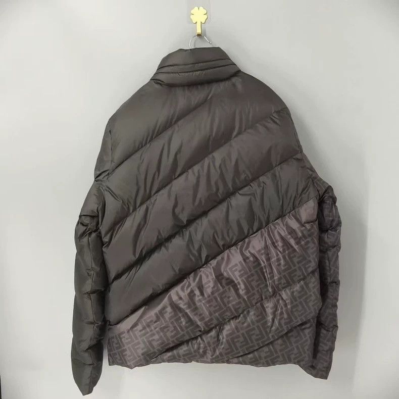 Fendi Fendi Monogram Quilted Zip Jacket - dmc Size US L / EU 52-54 / 3 - 2 Thumbnail