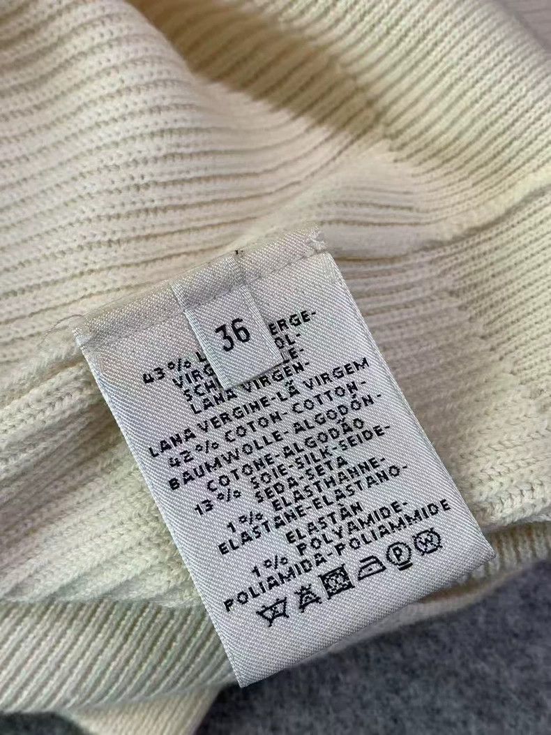 Hermes HERMES V-Neck Knit Cardigan Coat - dmc Size US S / EU 44-46 / 1 - 4 Thumbnail