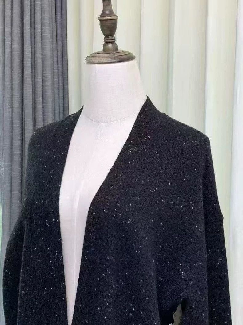 Hermes HERMES Silk Blend Cardigan Coat - dmc Size US L / EU 52-54 / 3 - 2 Thumbnail