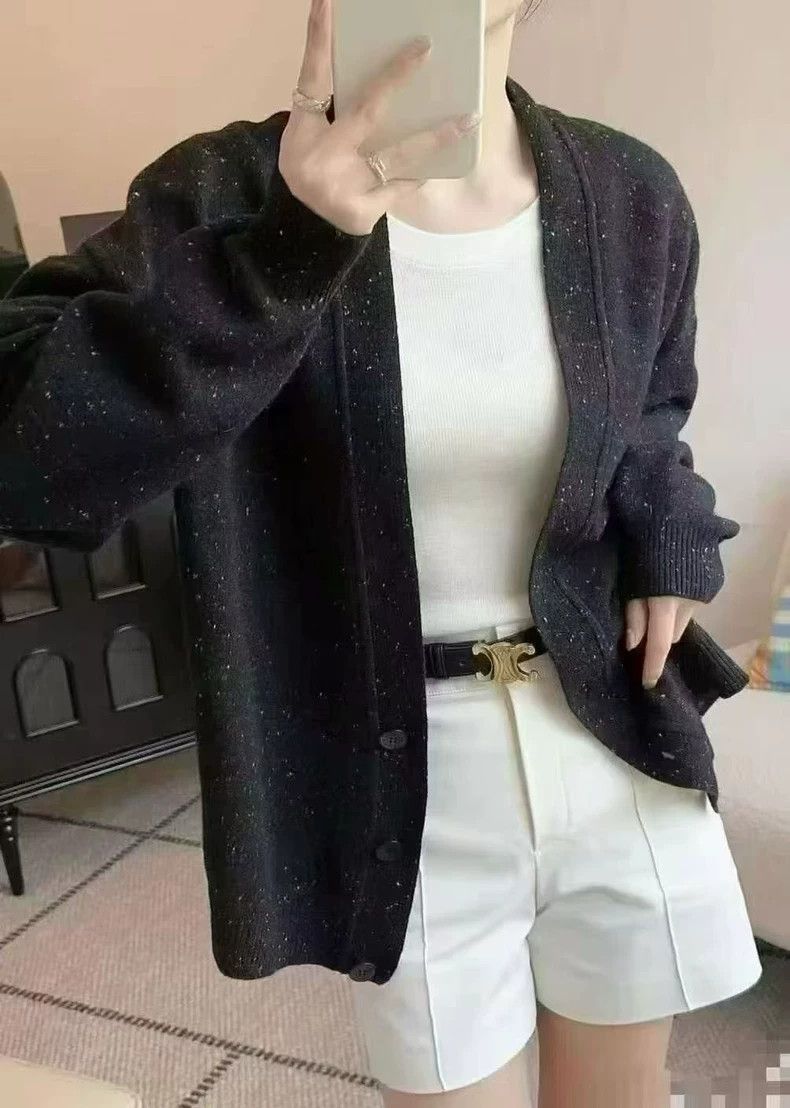 Hermes HERMES Silk Blend Cardigan Coat - dmc Size US L / EU 52-54 / 3 - 8 Thumbnail