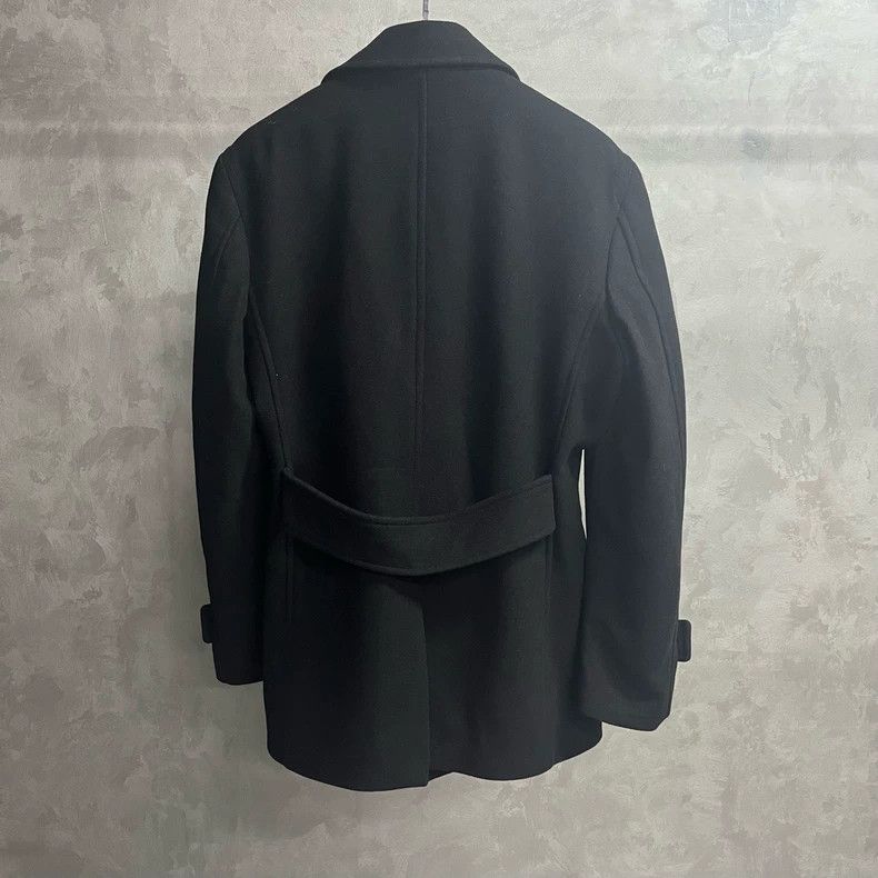 Versace Versace Black Wool Double-Breasted Coat - dmc Size US L / EU 52-54 / 3 - 2 Thumbnail