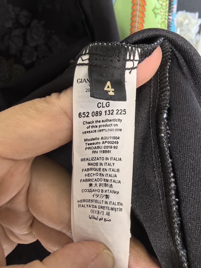 Versace Versace Floral Nylon Jacket - dmc Size US L / EU 52-54 / 3 - 4 Thumbnail