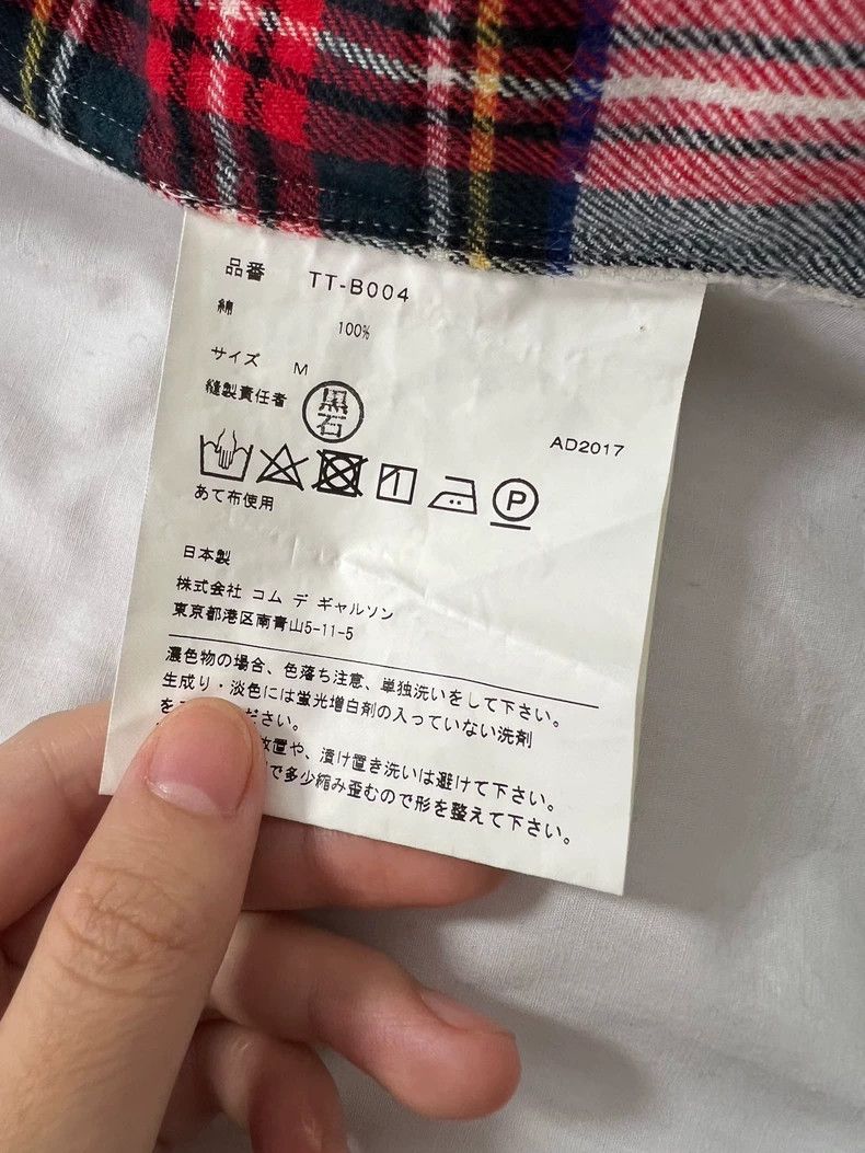 Comme des Garcons Comme des Garcons Bow Plaid Shirt - dmc Size US M / EU 48-50 / 2 - 8 Thumbnail