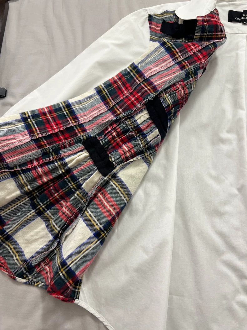 Comme des Garcons Comme des Garcons Bow Plaid Shirt - dmc Size US M / EU 48-50 / 2 - 4 Thumbnail