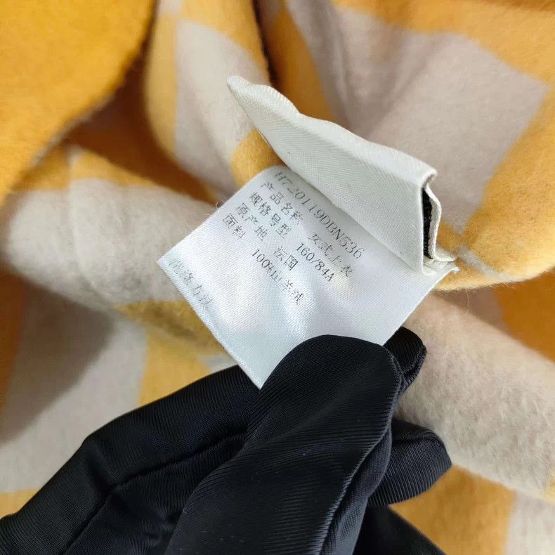 Hermes Hermes Yellow Cashmere Coat Size 36 - dmc Size US S / EU 44-46 / 1 - 4 Thumbnail