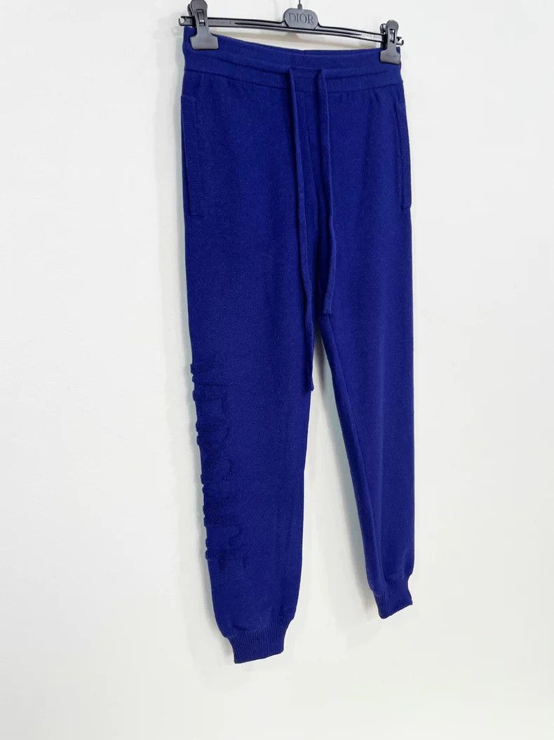 Versace VERSACE Men's Wool Cashmere Knit Sweatpants - dmc Size US 31 - 2 Thumbnail